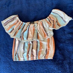Boho crop top